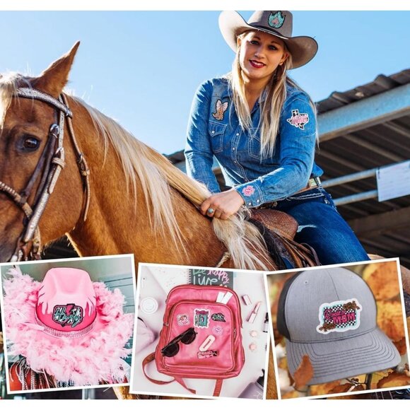 Western Patches Self-Adhesive for Cowboy Hats: KINGSOW 32PCS Southwestern Stick - Picture 4 of 6